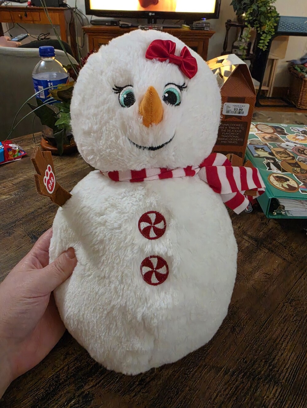 Build A Bear Snowman Plush